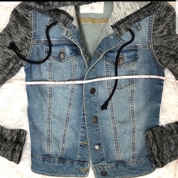 🦚Jean Knit Jacket - Picture 4 of 8